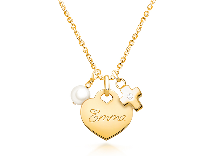 Locket design for baby girl discount
