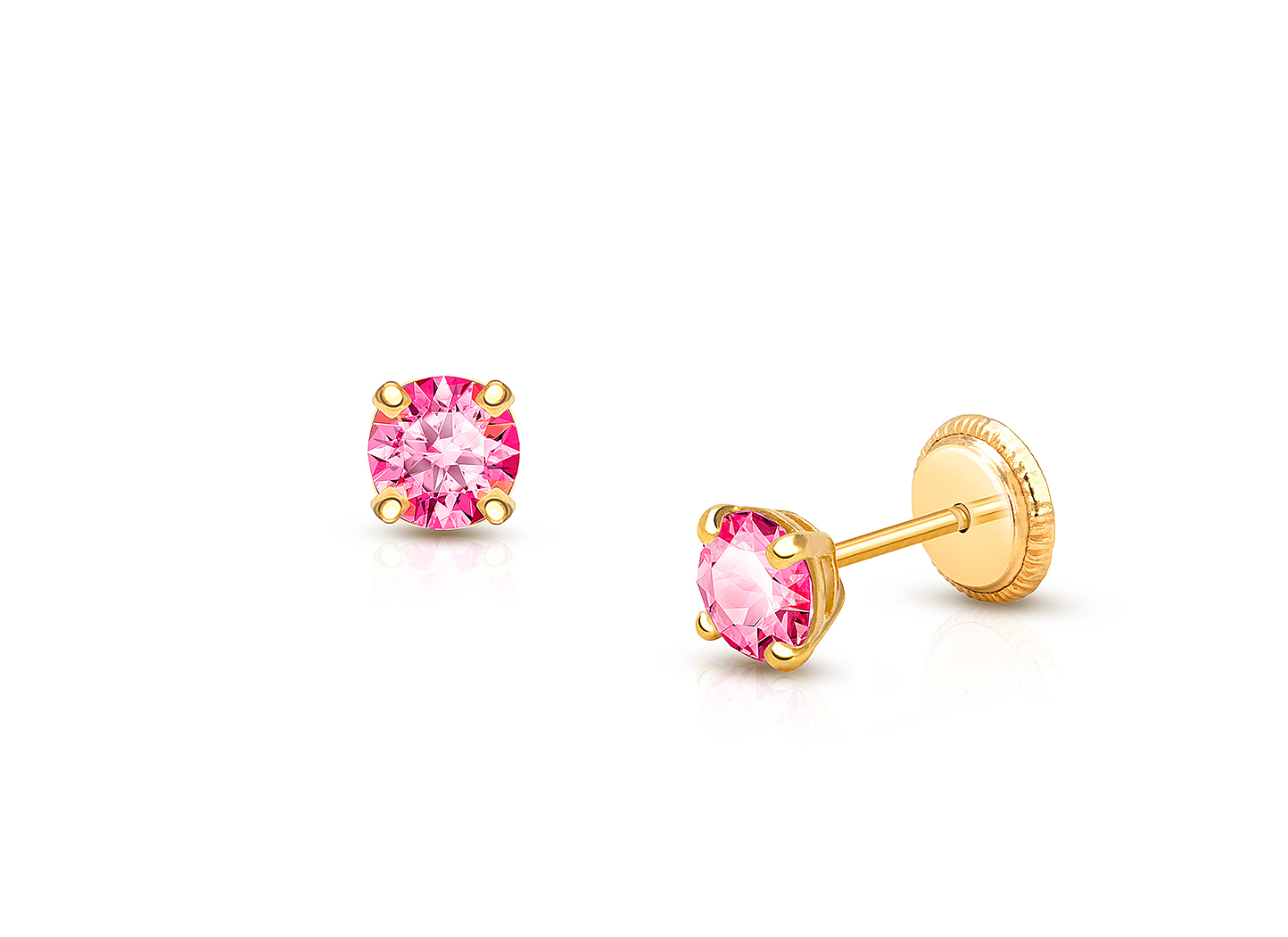 October birthstone stud earrings 2025