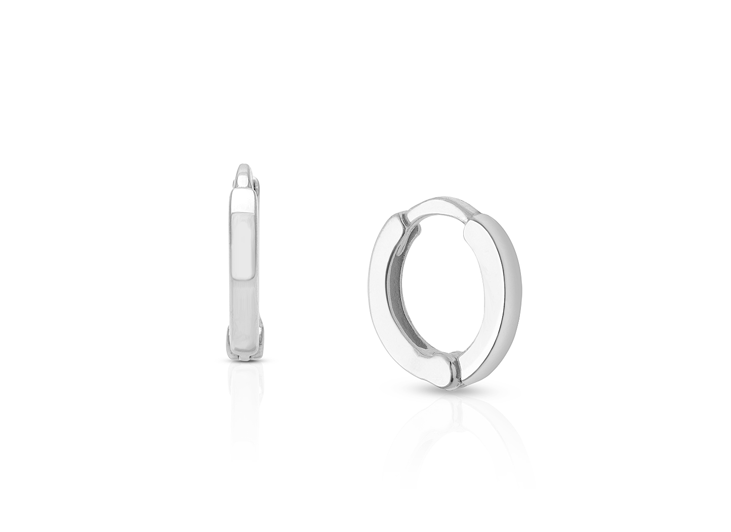 Baby Huggie Hoop Earrings,diamond Hoop Earrings, Gold Huggie