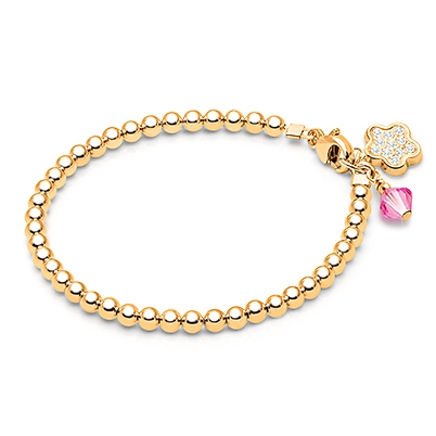 Anvika Gold Finish Kids Size Nakshi Designer Pearl Bracelet LR001KBP   wwwsoosicoin