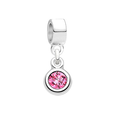 October Girl Birthstone Charm