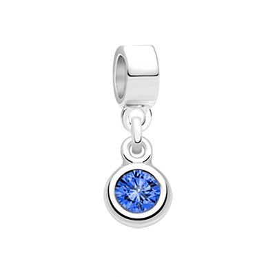 September Girl Birthstone Charm