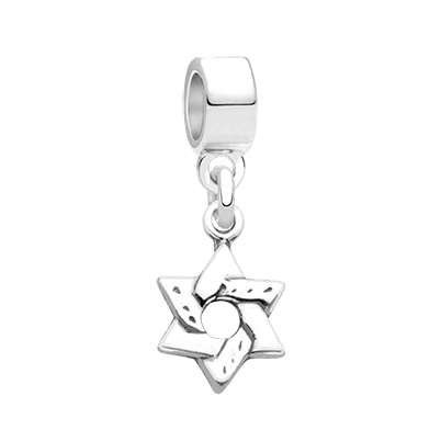 She walks by faith, not by sight. A girl solid in faith and love will adore this 6 point star charm