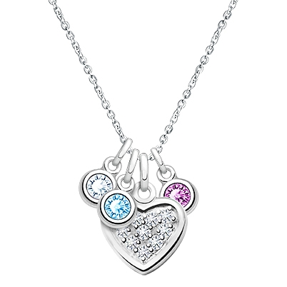 Oh So Loved, Mother&#039;s Necklace Set for Women, Personalized with Children&#039;s Birthstones - Sterling Silver