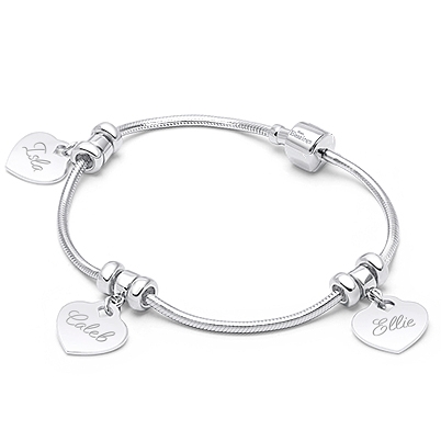 Sterling Silver Mothers Bracelets TinyBlessings
