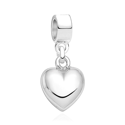True Love, Sterling Silver Heart - Children&#039;s Adoré™ Dangle Charm