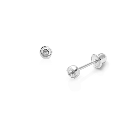 Perfect for babies, and in solid 14k white gold