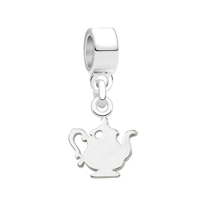 Tea for Two, Sterling Silver Teapot - Children&#039;s Adoré™ Dangle Charm