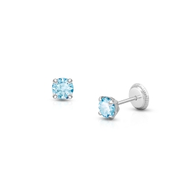 Baby birthstone earrings studs on sale