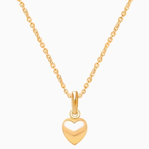 Power of Love, Children&#039;s Heart Necklace for Girls - 14K Gold