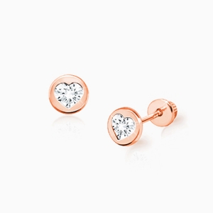 Clear Bullet Earring Backs - Clear Earring Backs - Easy Comforts