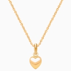 Power of Love, Teen&#039;s Heart Necklace for Girls - 14K Gold