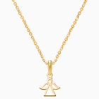 Angel of Heaven, Children&#039;s Necklace for Boys (Includes Chain) - 14K Gold