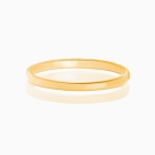 Simple Gold Band, Children&#039;s Ring for Girls - 14K Gold