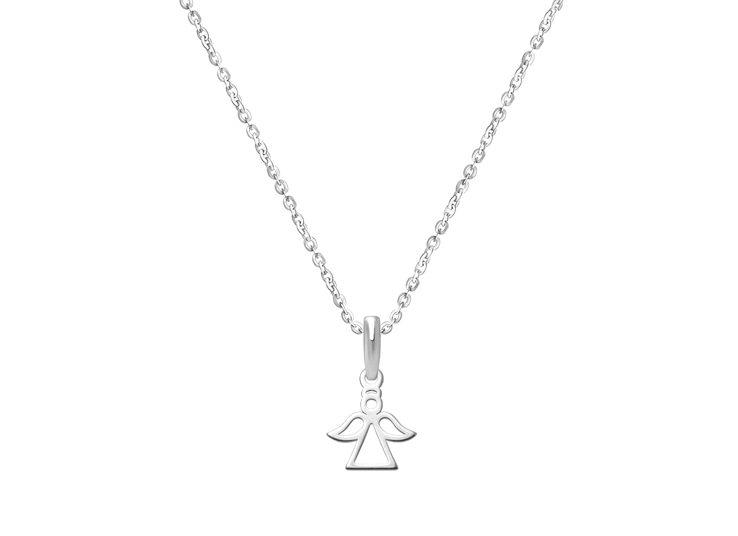 Childrens white gold necklace outlet