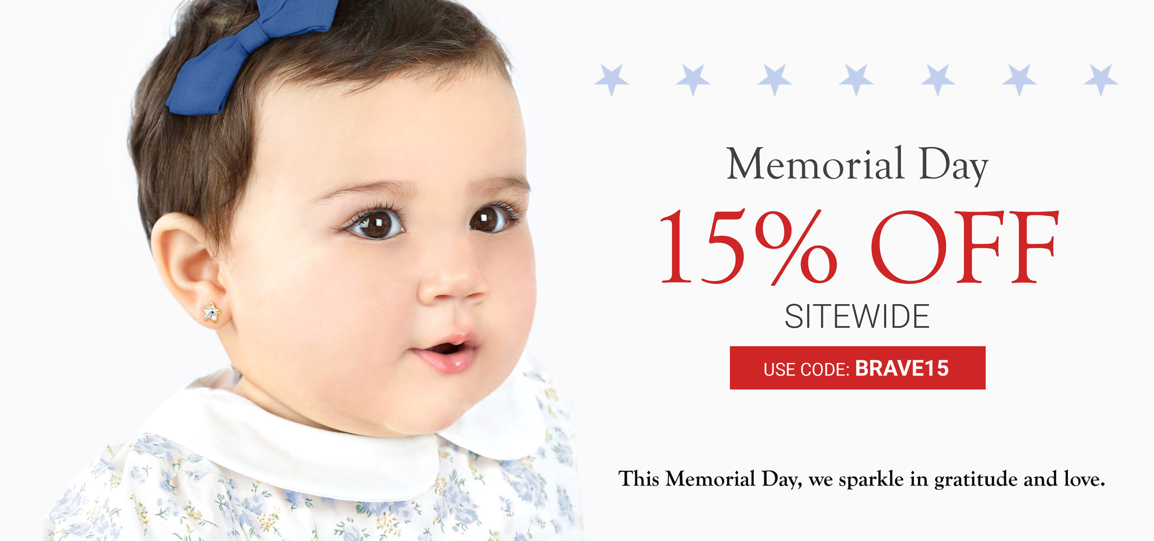 Memorial Day Sale 15% Off Sitewide Use Code: BRAVE15