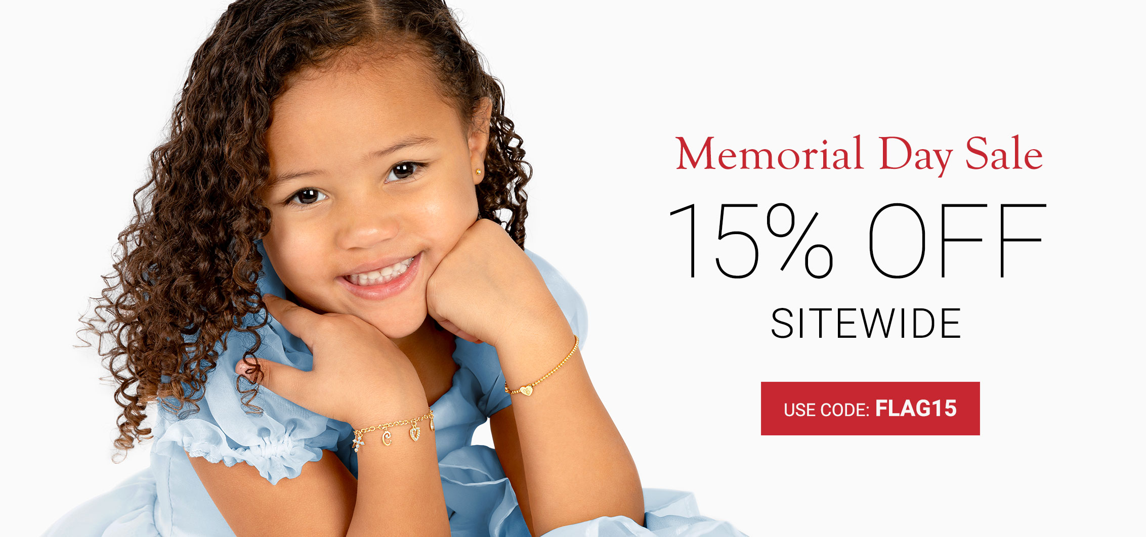 Jewelry Designed Specifically for Baby, Kids, & Children for Memorial Day Sale