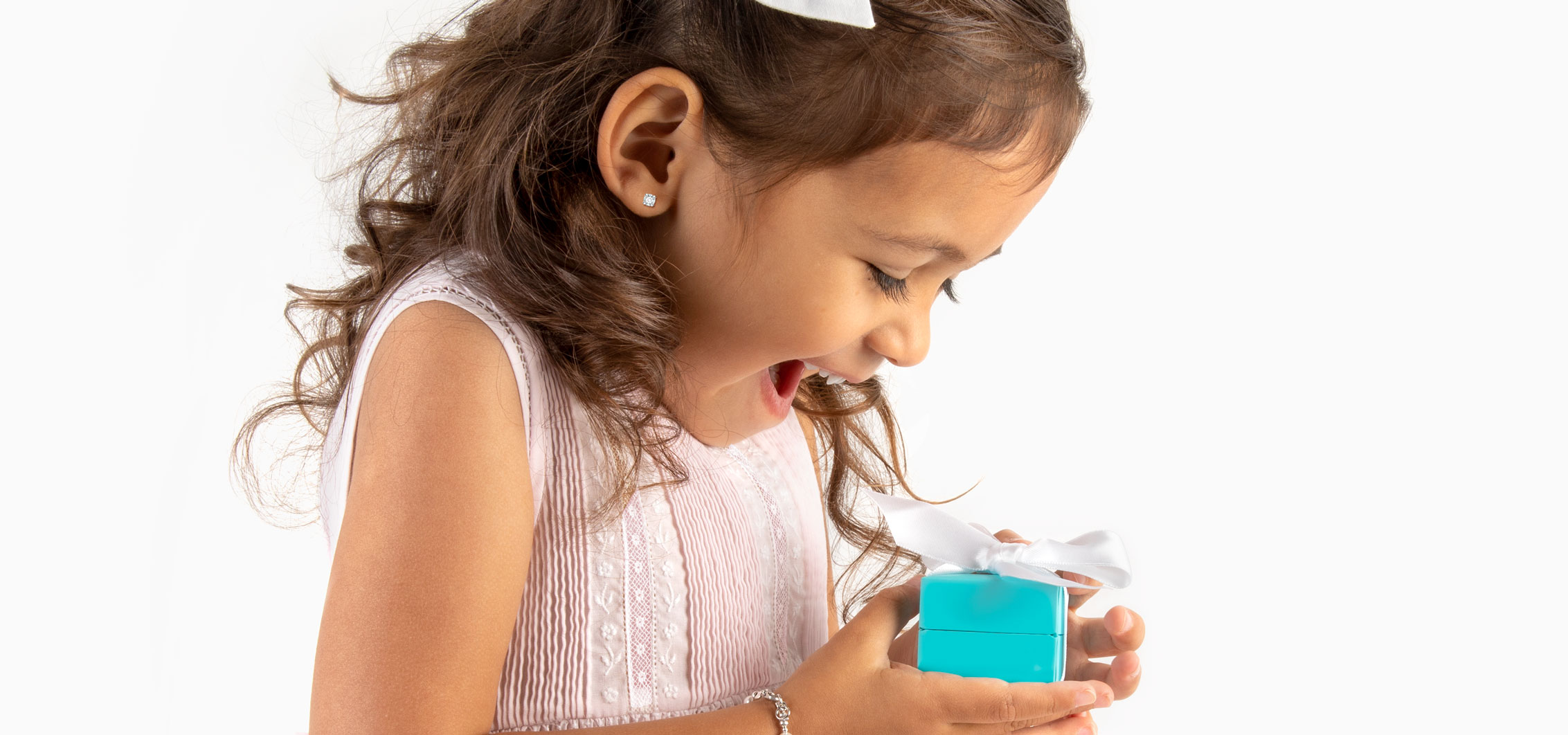 14K Gold Earrings for Children