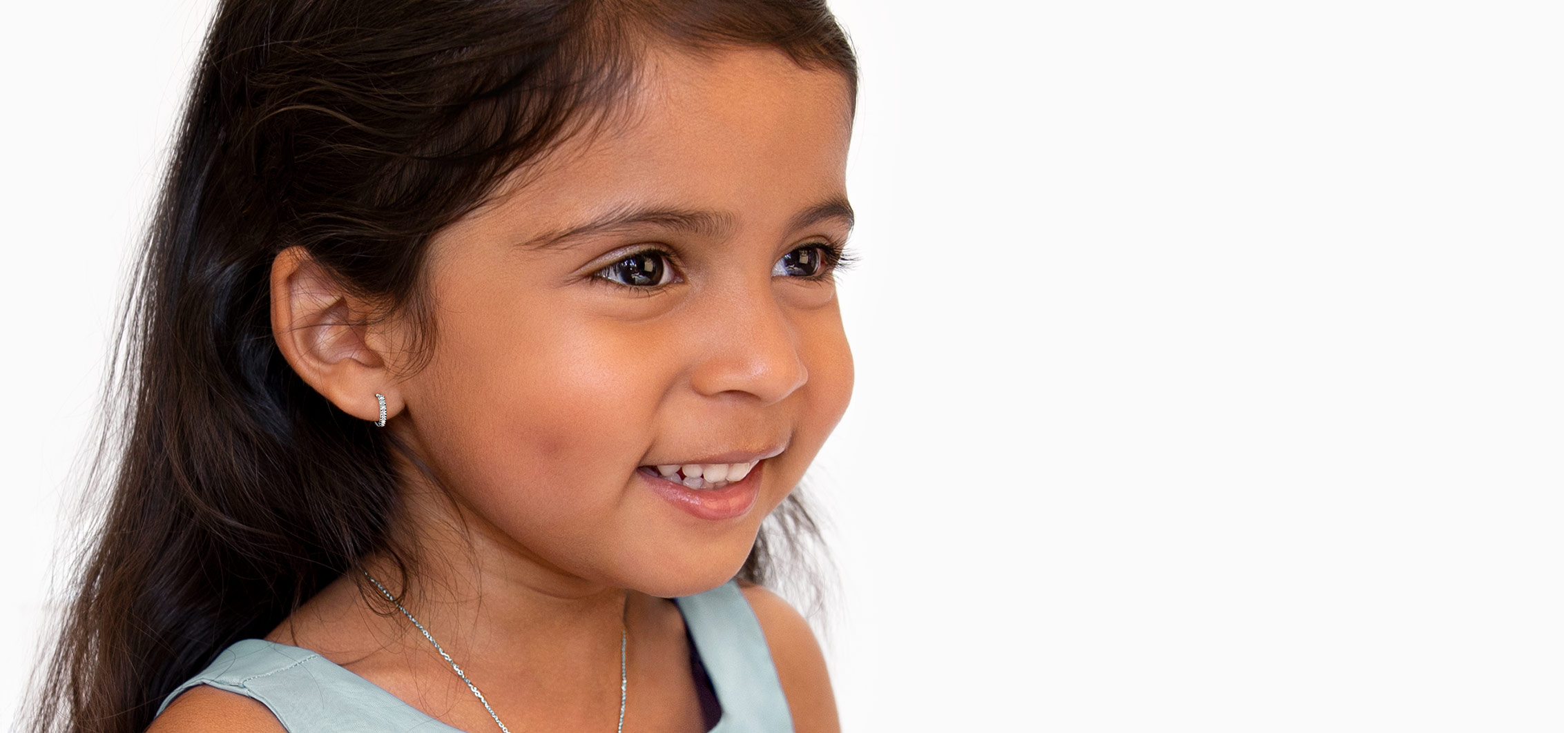Silver Earrings for Children