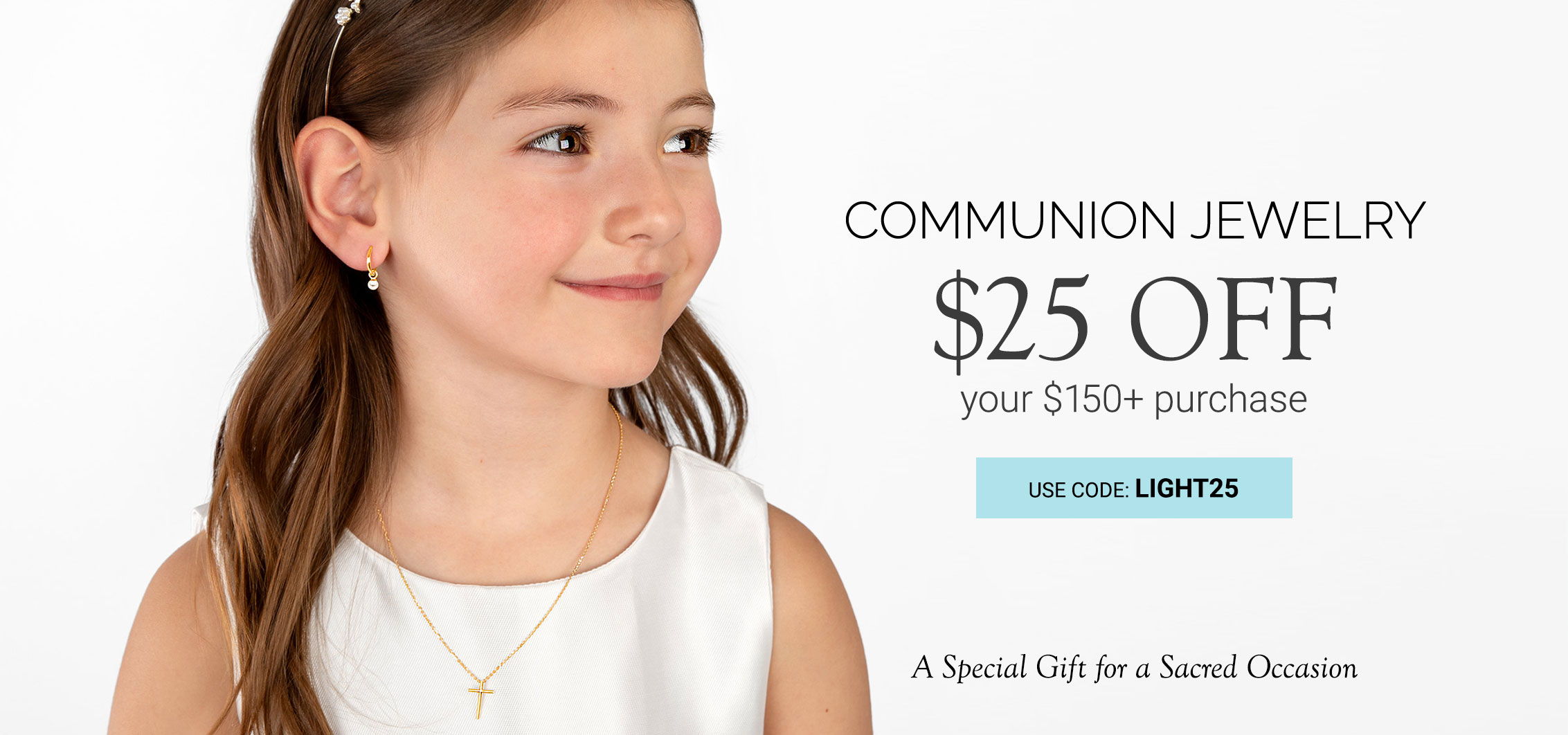 First Communion Jewelry Sale
