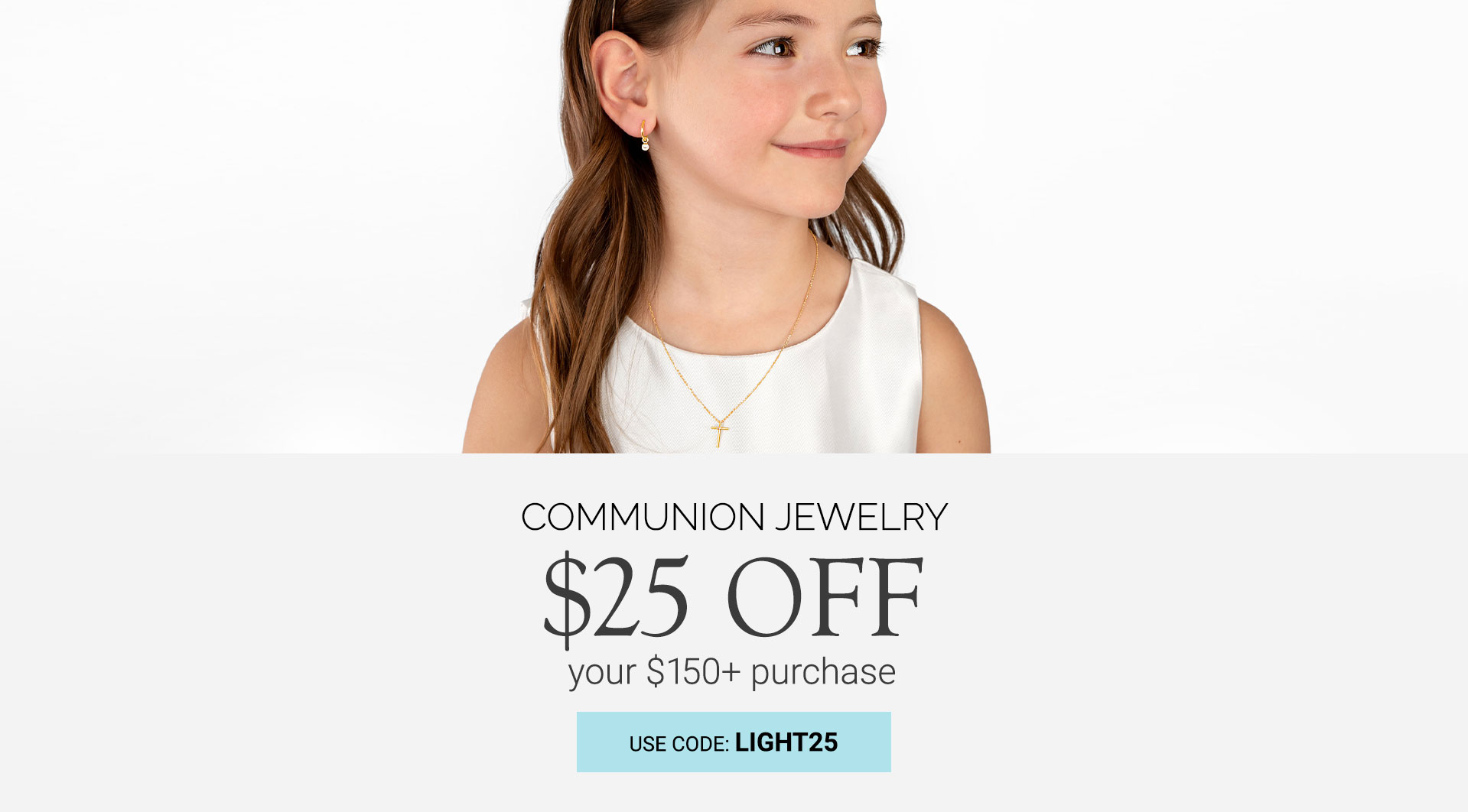 First Communion Jewelry Sale