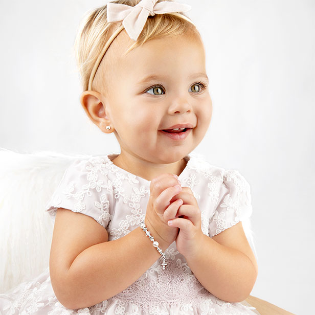 Christening and Baptism Bracelets and Jewelry