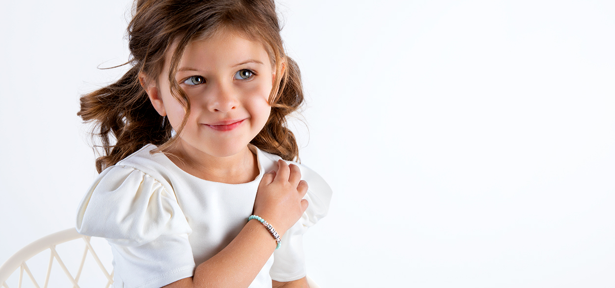 Letter Block Bracelets for Children