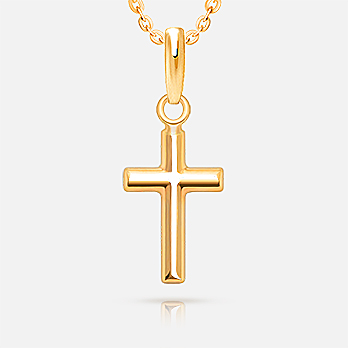Baby's Sterling Christening Cross Necklace By Molly Brown London |  notonthehighstreet.com