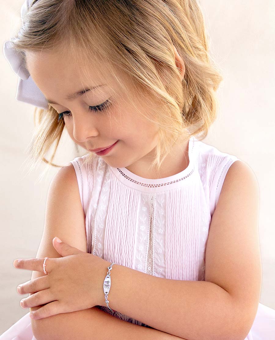 Children's 'Fairytale Dreams' Pink Leather Charm Bead Bracelet – Liberty  Charms